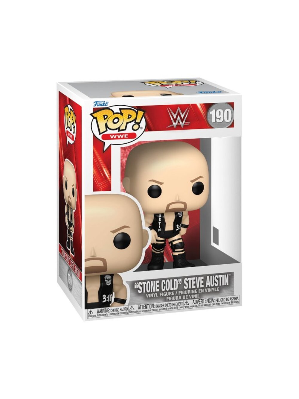 Funko Pop! WWE Stone Cold Steve Austin Figure #190!